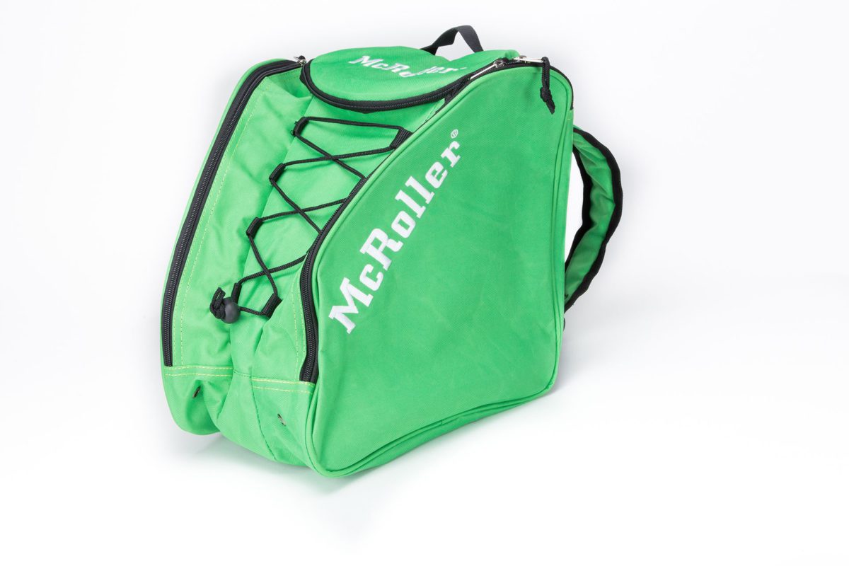 mochila patinaje mcroller verde